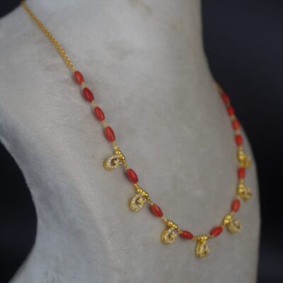 Cute and Elegent Coral chain HK0437