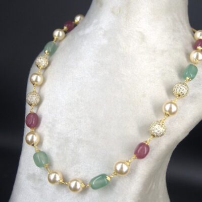 #cz beads chain - Image 1